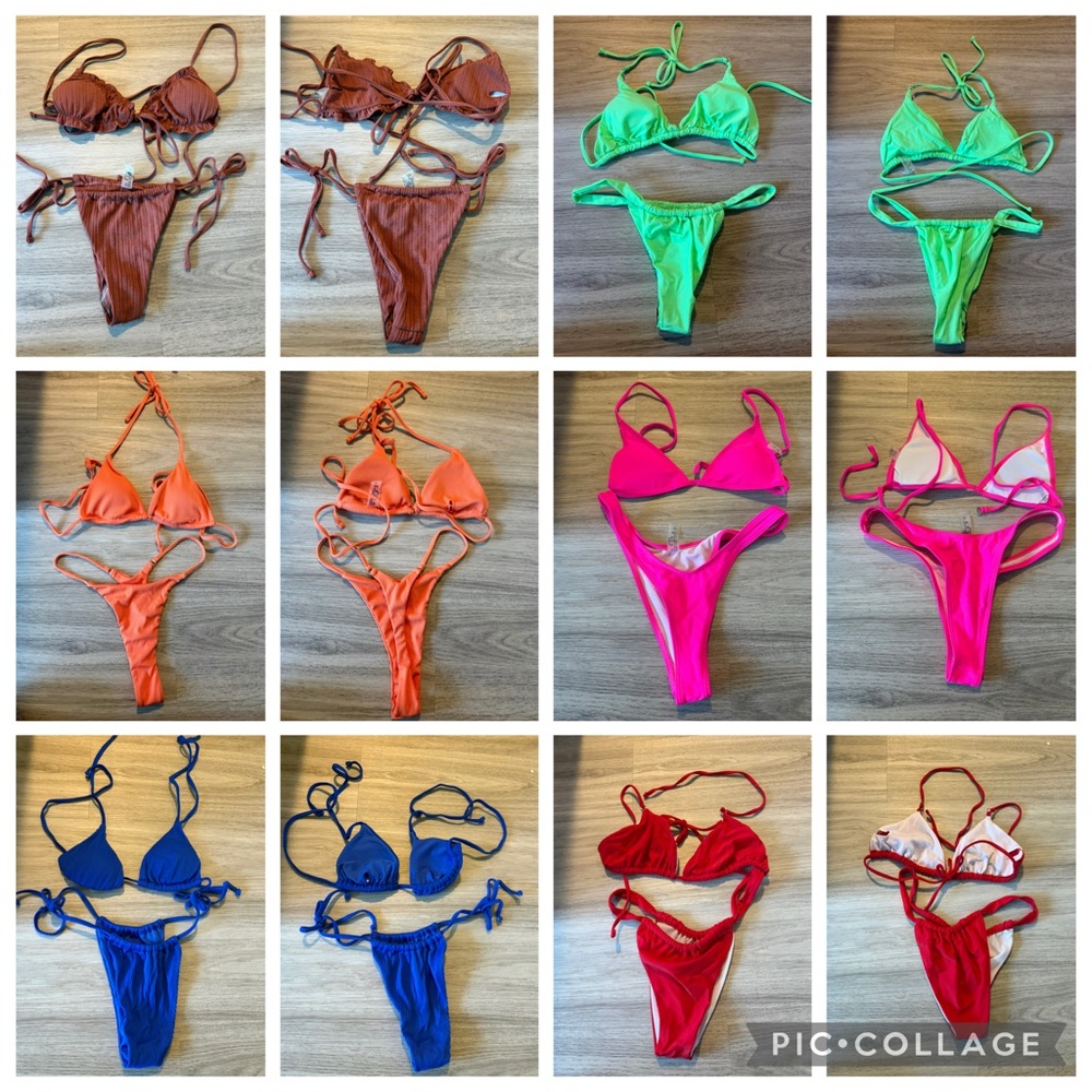 12 Size Small Shein Bikinis NEW